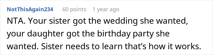 Niece Refuses To Invite Aunt To Her Birthday After Wedding Exclusion, Aunt Turns Passive-Aggressive Niece Refuses To Invite Aunt To Her Birthday After Wedding Exclusion, Aunt Turns Passive-Aggressive