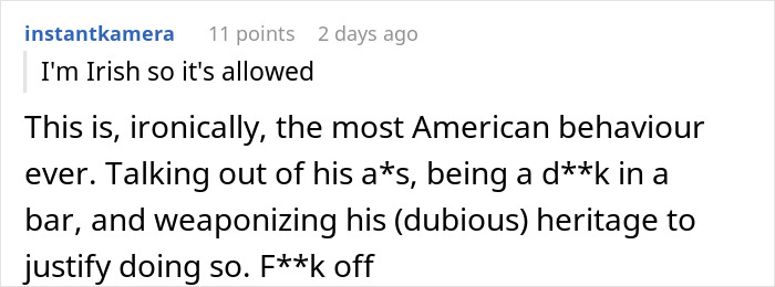 Irish American Mocks A British Guy, Gets A Reality Check After He Waves Passport In His Face Irish American Mocks A British Guy, Gets A Reality Check After He Waves Passport In His Face