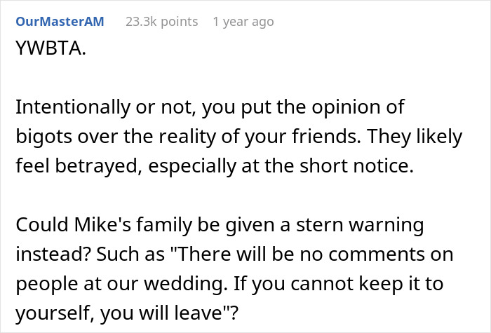 Man Rejects Bride’s BFF’s Polyamorous Partners To Prevent Family Backlash, Receives An Ultimatum Man Rejects Bride’s BFF’s Polyamorous Partners To Prevent Family Backlash, Receives An Ultimatum