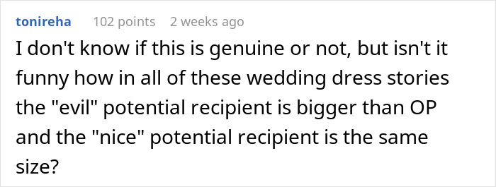 Stepdaughter Insults Woman's Wedding Dress, Creates Drama After She Gives It To Future DIL Stepdaughter Insults Woman's Wedding Dress, Creates Drama After She Gives It To Future DIL