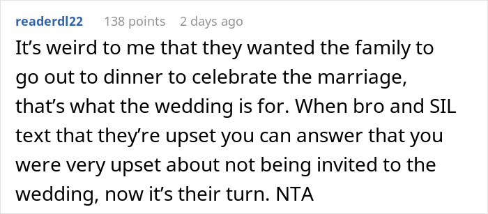 Bride Bans Groom’s Bro From Wedding Due To Age, Sparks Drama As He Refuses To Attend Family Dinner Bride Bans Groom’s Bro From Wedding Due To Age, Sparks Drama As He Refuses To Attend Family Dinner