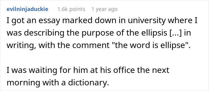 Woman Maliciously Complies With “No Abbreviations” Rule, Makes Supervisor Look Stupid Woman Maliciously Complies With “No Abbreviations” Rule, Makes Supervisor Look Stupid