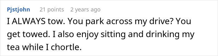 Neighbor Leaves Car Blocking Person’s Driveway, They Stand Back And Let Nature Take Revenge Neighbor Leaves Car Blocking Person’s Driveway, They Stand Back And Let Nature Take Revenge