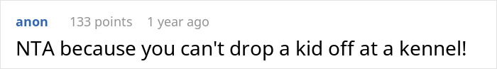 Woman Stops Talking To Mom Who Chose To Babysit Her Grandson Instead Of Watching Her Dogs Woman Stops Talking To Mom Who Chose To Babysit Her Grandson Instead Of Watching Her Dogs