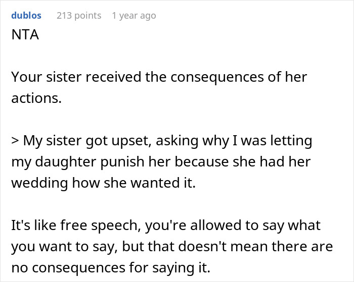 Niece Refuses To Invite Aunt To Her Birthday After Wedding Exclusion, Aunt Turns Passive-Aggressive Niece Refuses To Invite Aunt To Her Birthday After Wedding Exclusion, Aunt Turns Passive-Aggressive
