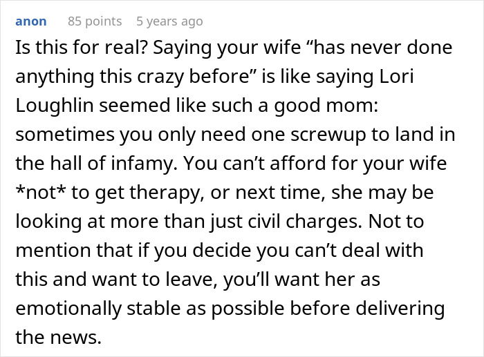 Woman’s “Stupid Lawsuit” Empties Couple’s Savings, Husband Can’t Move Past It Woman’s “Stupid Lawsuit” Empties Couple’s Savings, Husband Can’t Move Past It