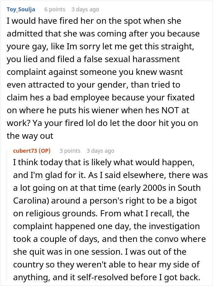 Woman’s Scheme To Get Manager Fired After Discovering He’s Gay Backfires Spectacularly Woman’s Scheme To Get Manager Fired After Discovering He’s Gay Backfires Spectacularly