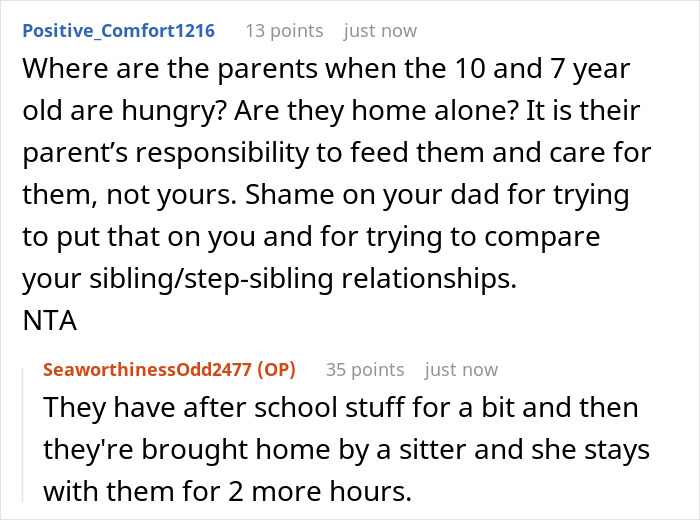 Entitled Dad Demands Bio Son Start Cooking For His Stepchildren, Gets Livid As Mom Supports Kid Entitled Dad Demands Bio Son Start Cooking For His Stepchildren, Gets Livid As Mom Supports Kid