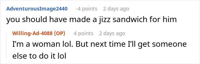 "They Never Asked And They Always Ate Everything": Woman Gets Revenge On Roommate "They Never Asked And They Always Ate Everything": Woman Gets Revenge On Roommate