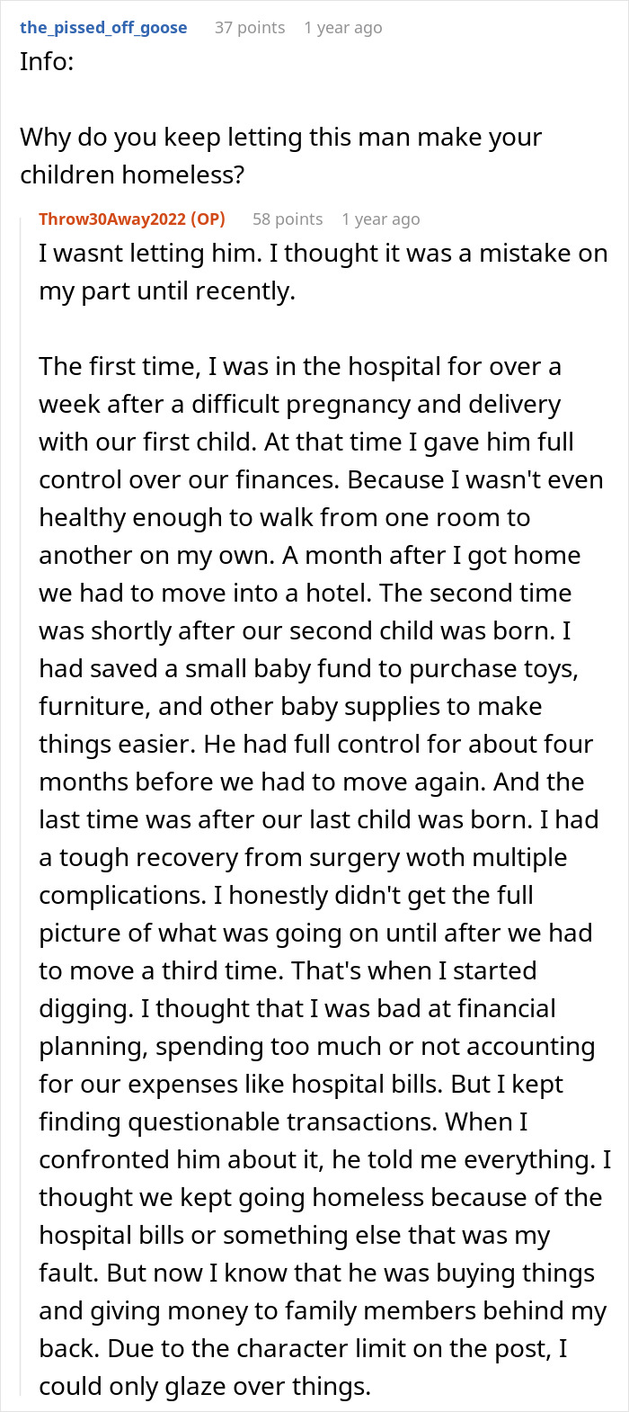 Irresponsible Man Drives Family To Homelessness 3 Times, Expects Wife To Share Her Inheritance Irresponsible Man Drives Family To Homelessness 3 Times, Expects Wife To Share Her Inheritance