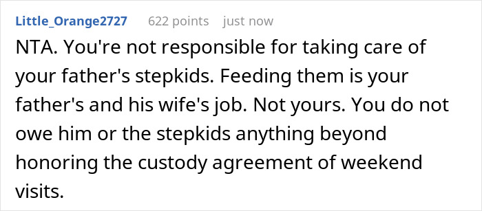 Entitled Dad Demands Bio Son Start Cooking For His Stepchildren, Gets Livid As Mom Supports Kid Entitled Dad Demands Bio Son Start Cooking For His Stepchildren, Gets Livid As Mom Supports Kid