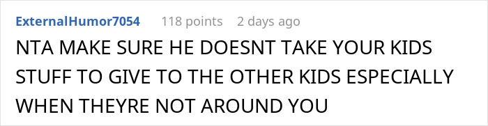 “AITA For Reminding My Ex I’m Only Responsible For Our Children And Not All Of His Kids?” “AITA For Reminding My Ex I’m Only Responsible For Our Children And Not All Of His Kids?”