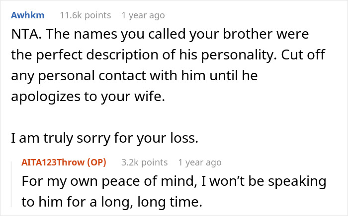 “Inconsiderate, Insecure, Pompous”: Brother's Thoughtless Gift Leads To Showdown At Dinner “Inconsiderate, Insecure, Pompous”: Brother's Thoughtless Gift Leads To Showdown At Dinner