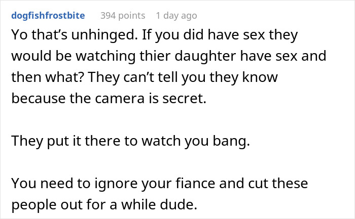 Parents Install Hidden Camera In Daughter’s Home To Police Intercourse, Spark Furious Fallout Parents Install Hidden Camera In Daughter’s Home To Police Intercourse, Spark Furious Fallout