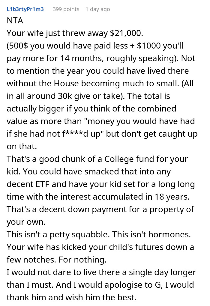 Man Berates Pregnant Wife After Her Outburst As It Will Cost Them $1K A Month Man Berates Pregnant Wife After Her Outburst As It Will Cost Them $1K A Month