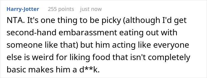 30YO Acts Like A Kid When It Comes To Food, Won’t Eat Anything “Complicated”, Chef GF Dumps Him 30YO Acts Like A Kid When It Comes To Food, Won’t Eat Anything “Complicated”, Chef GF Dumps Him