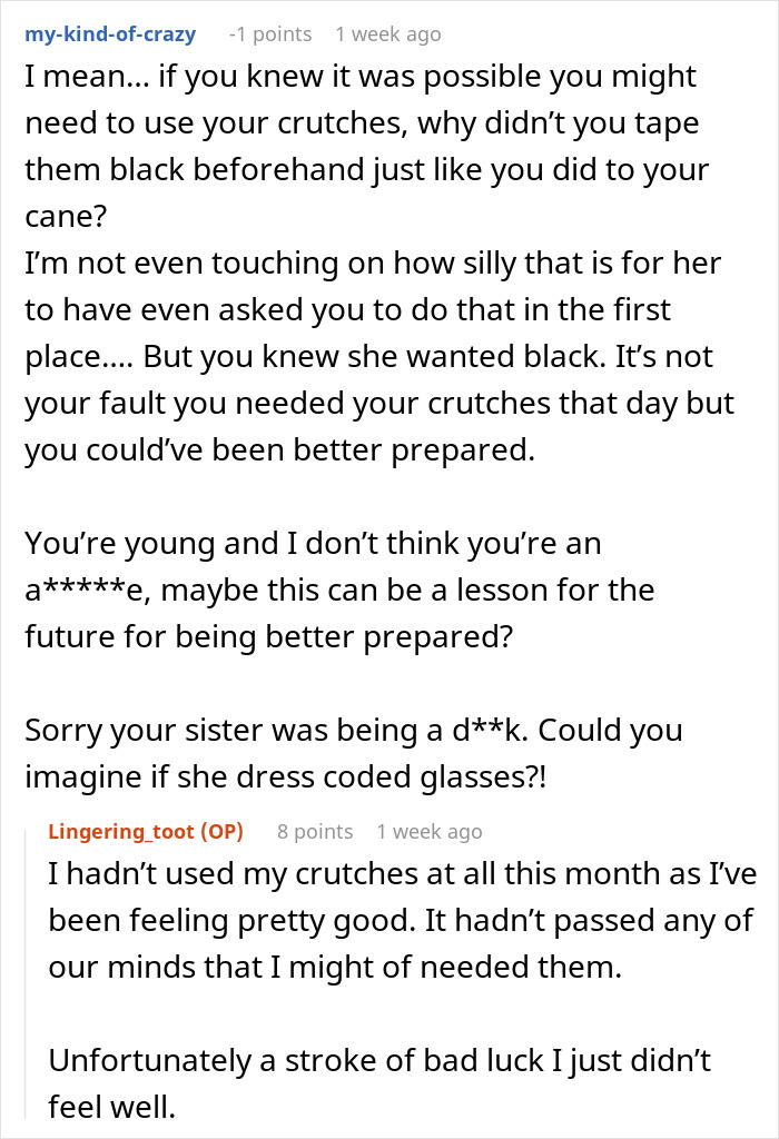 “It’s Her Special Day”: Teen Ruins Sister’s Wedding With His Crutches “It’s Her Special Day”: Teen Ruins Sister’s Wedding With His Crutches