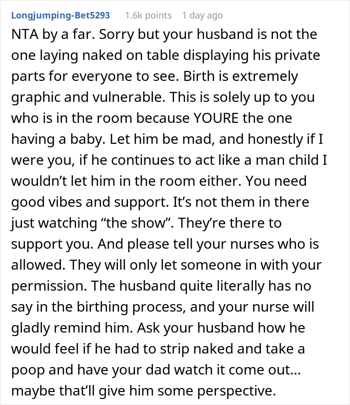 Man Explodes At Pregnant Wife After She Says Her Toxic MIL Won’t Be Allowed In The Delivery Room Man Explodes At Pregnant Wife After She Says Her Toxic MIL Won’t Be Allowed In The Delivery Room