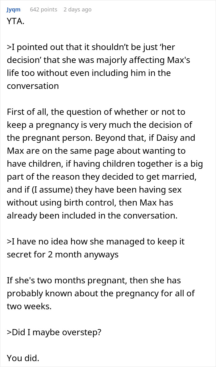 "Did I Maybe Overstep?": Woman Tells Friend To Call Off Wedding, Gets Dragged Online "Did I Maybe Overstep?": Woman Tells Friend To Call Off Wedding, Gets Dragged Online