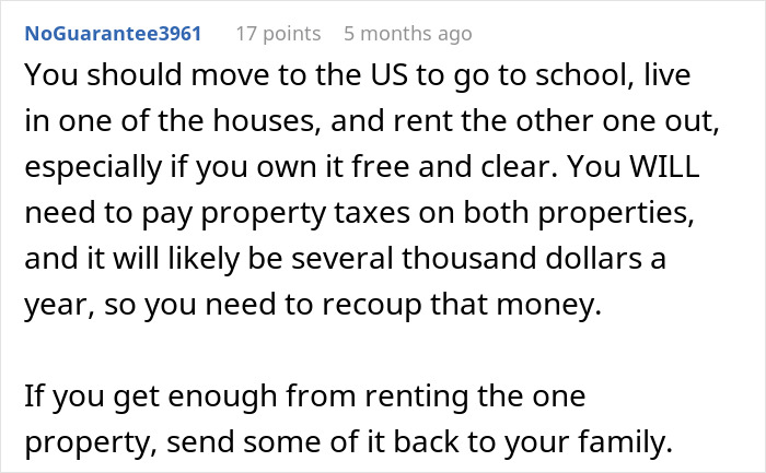 Family Regrets Treating Daughter Poorly After She Refuses To Share Her $700k Inheritance Family Regrets Treating Daughter Poorly After She Refuses To Share Her $700k Inheritance