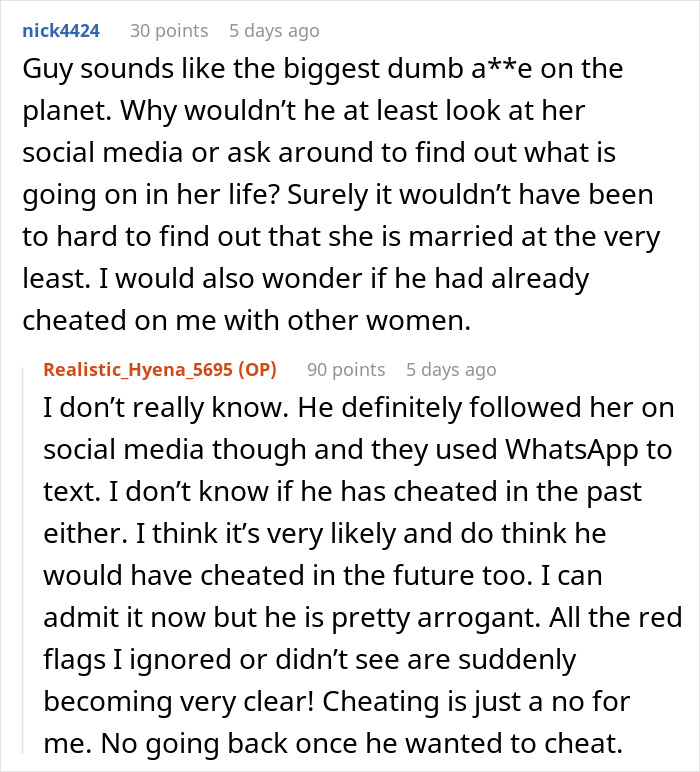 Guy Plans On Cheating With Ex During Family Wedding, Doesn't Bring His GF, Gets A Surprise Guy Plans On Cheating With Ex During Family Wedding, Doesn't Bring His GF, Gets A Surprise