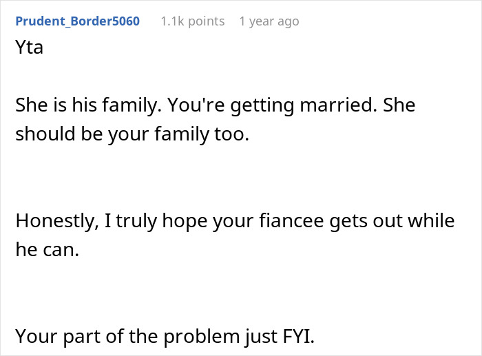 Reddit comment discussing bride's concern about groom’s best man being a trans friend and suggesting potential wedding issues. Reddit comment discussing bride's concern about groom’s best man being a trans friend and suggesting potential wedding issues.