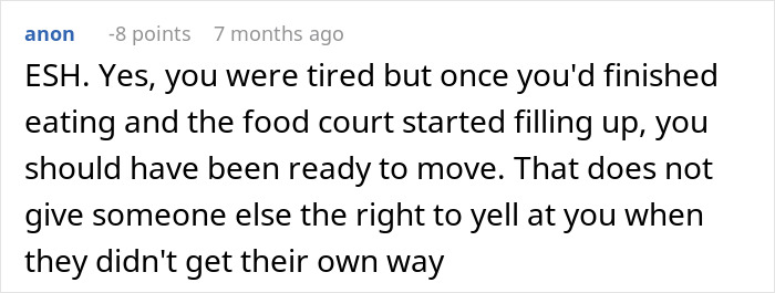 “She’s Scaring My Kids”: Entitled Woman Wants A Table, Tries Taking It From The Wrong Person “She’s Scaring My Kids”: Entitled Woman Wants A Table, Tries Taking It From The Wrong Person