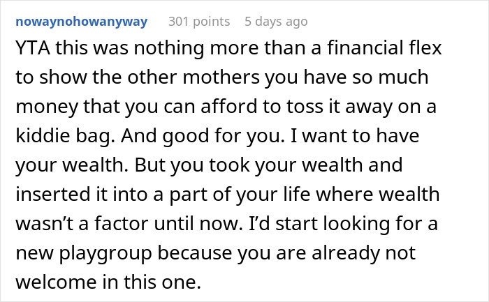 "AITA For Getting My Daughter A Designer Bag When Not Everyone In The Group Could Afford It?" "AITA For Getting My Daughter A Designer Bag When Not Everyone In The Group Could Afford It?"