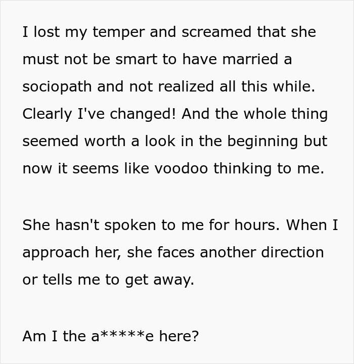 Man Screams At Wife After She Realizes His Secret Led To Their Kid's Sociopathic Actions Man Screams At Wife After She Realizes His Secret Led To Their Kid's Sociopathic Actions