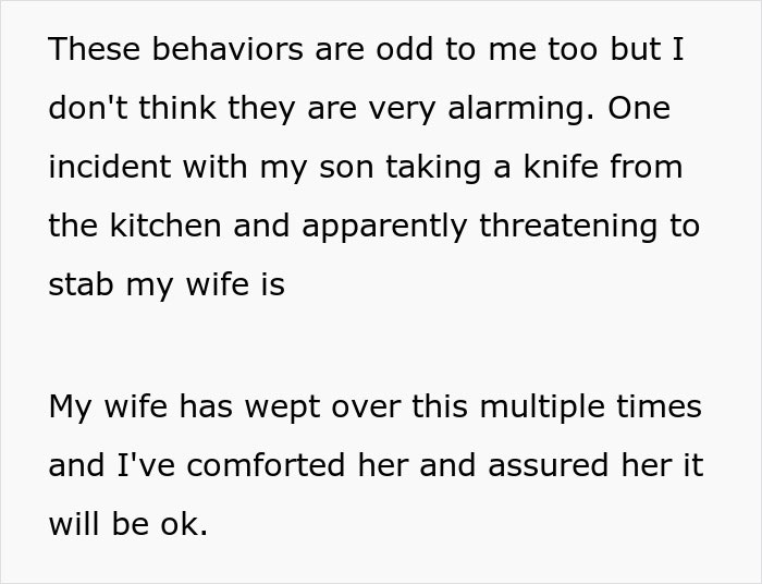 Man Screams At Wife After She Realizes His Secret Led To Their Kid's Sociopathic Actions Man Screams At Wife After She Realizes His Secret Led To Their Kid's Sociopathic Actions