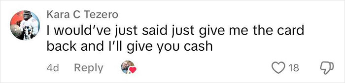 “Tipping Is Out Of Control”: Waitress Rejects 35% Gift Card Tip, Leaving Customer Confused “Tipping Is Out Of Control”: Waitress Rejects 35% Gift Card Tip, Leaving Customer Confused