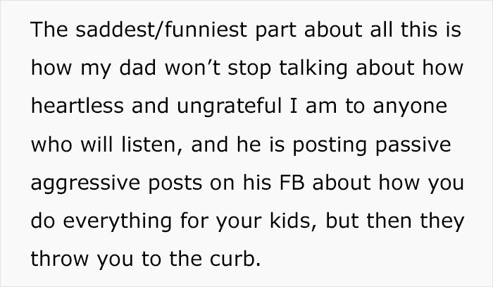 Entitled Man’s House Takeover Attempt Ends In Police Call As Daughter Refuses To Help Him Entitled Man’s House Takeover Attempt Ends In Police Call As Daughter Refuses To Help Him