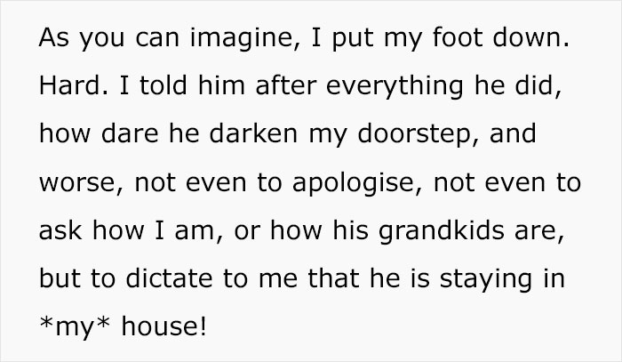 Entitled Man’s House Takeover Attempt Ends In Police Call As Daughter Refuses To Help Him Entitled Man’s House Takeover Attempt Ends In Police Call As Daughter Refuses To Help Him