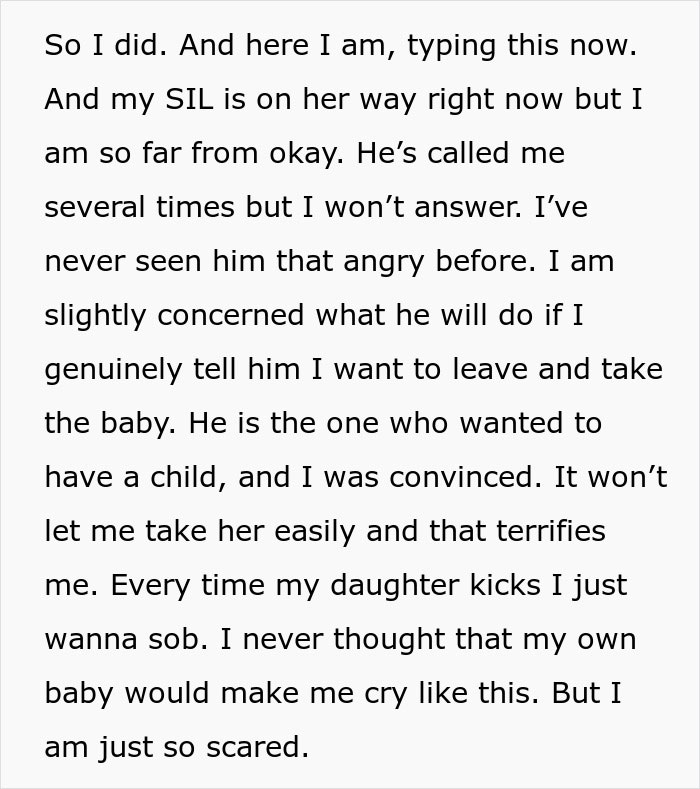 Woman Is Planning To Run From Her Husband Immediately After Giving Birth As He Showed His Real Face Woman Is Planning To Run From Her Husband Immediately After Giving Birth As He Showed His Real Face