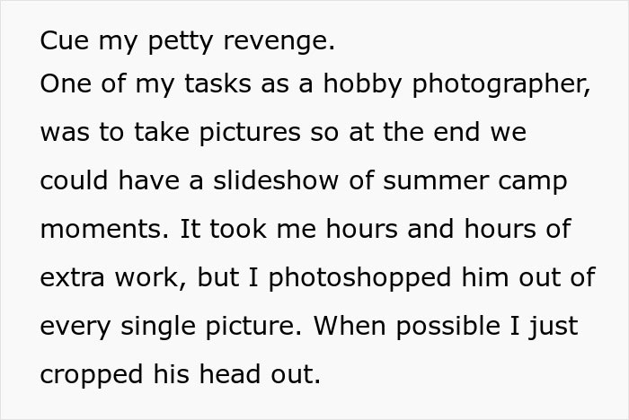 Petty Photo Revenge Served Cold As Arrogant Backstabber Gets Humiliated In Slideshow Petty Photo Revenge Served Cold As Arrogant Backstabber Gets Humiliated In Slideshow