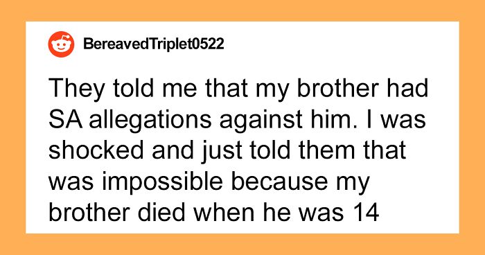 Woman Gets Bashed For Not Mentioning Her Brother Is Dead After Coworker Spread Rumors About Him