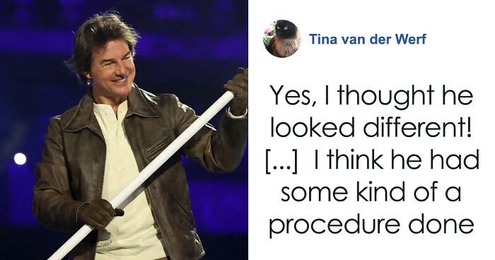 Tom Cruise’s Olympics Stunt Overshadowed By His “New Face”