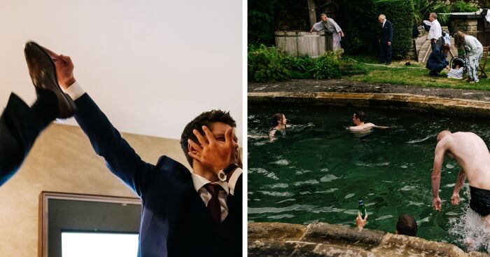 If Weddings Were The Olympics (10 Pics)
