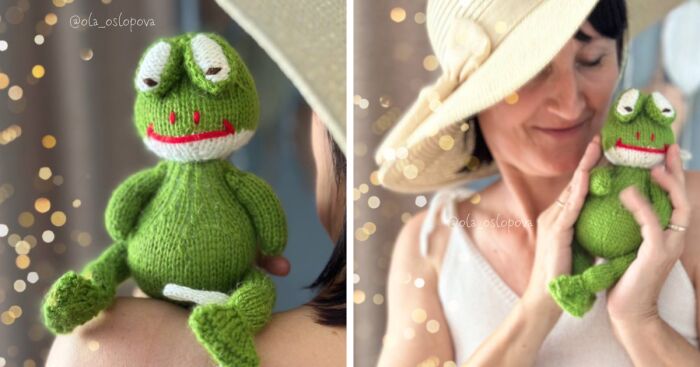 I Make Cute Frog Patterns (7 Pics)