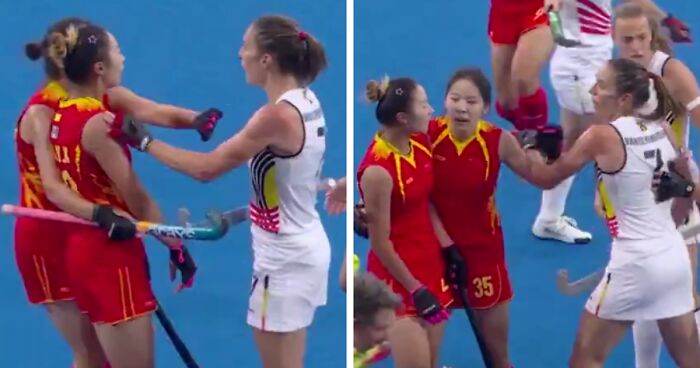 Fans Say “China Had To Be Disqualified” After Mass Brawl Erupts On Olympic Hockey Field