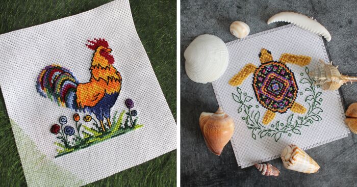My Simple And Easy Cross-Stitch Patterns (21 Pics)