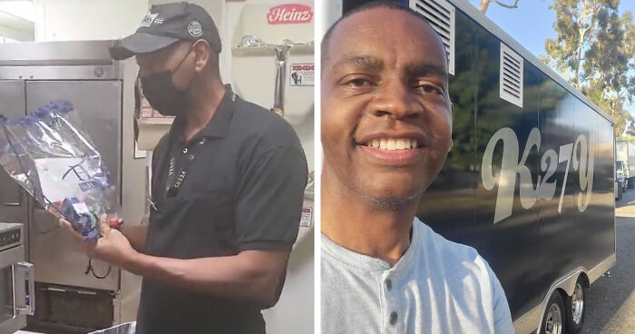 Burger King Hero Who Received Mediocre Goodie Bag After 27 Years Of Service Starts New Food Truck