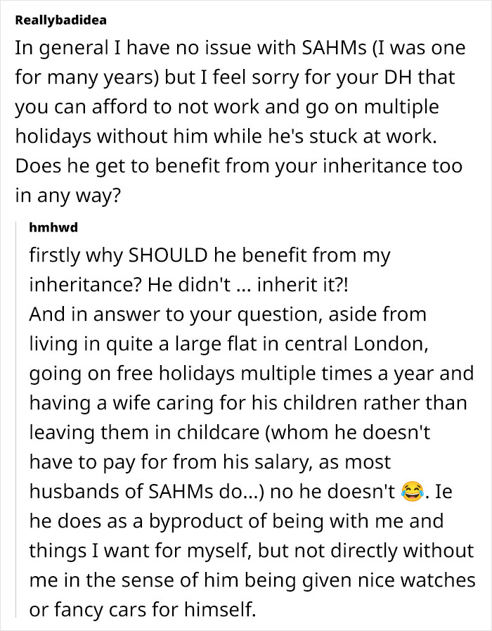 Wife's Feels Husband's Not-So-Well-to-do Parents Aren't Able To Keep Up With Her Rich Mom Wife's Feels Husband's Not-So-Well-to-do Parents Aren't Able To Keep Up With Her Rich Mom