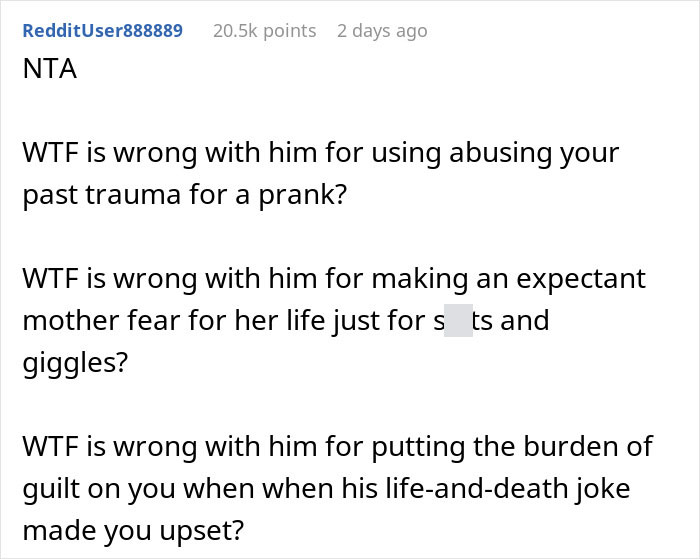 “Harmless Prank” Leaves 34-Weeks-Pregnant Wife Sobbing Uncontrollably, Husband Shifts The Blame “Harmless Prank” Leaves 34-Weeks-Pregnant Wife Sobbing Uncontrollably, Husband Shifts The Blame