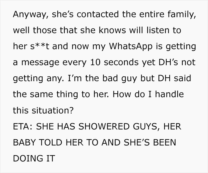 “MIL Who Admitted She Hasn’t Showered In Weeks Is Upset I Won’t Let Her Use Our Pool” “MIL Who Admitted She Hasn’t Showered In Weeks Is Upset I Won’t Let Her Use Our Pool”