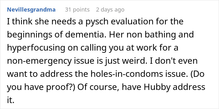 “MIL Who Admitted She Hasn’t Showered In Weeks Is Upset I Won’t Let Her Use Our Pool” “MIL Who Admitted She Hasn’t Showered In Weeks Is Upset I Won’t Let Her Use Our Pool”
