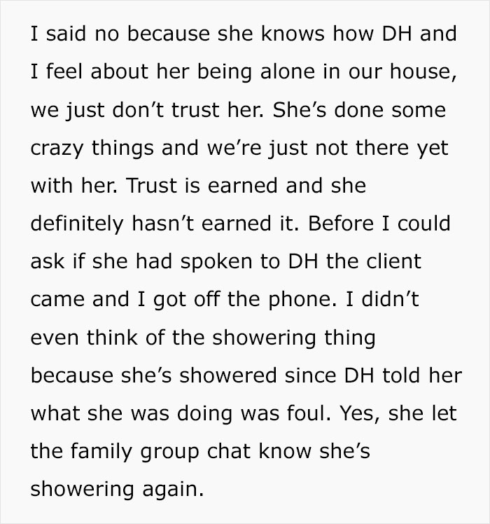 “MIL Who Admitted She Hasn’t Showered In Weeks Is Upset I Won’t Let Her Use Our Pool” “MIL Who Admitted She Hasn’t Showered In Weeks Is Upset I Won’t Let Her Use Our Pool”