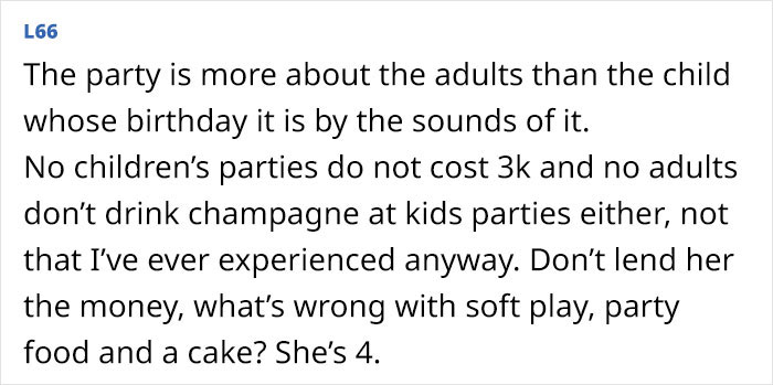 Child-Free Woman Hit With Over $3K Contribution Demand For 4 Y.O.’s Birthday Bash Child-Free Woman Hit With Over $3K Contribution Demand For 4 Y.O.’s Birthday Bash