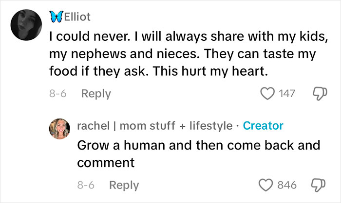 Mom Stands Her Ground As Hungry Toddler Tries To Steal Her Lunch, But She Refuses To Share Mom Stands Her Ground As Hungry Toddler Tries To Steal Her Lunch, But She Refuses To Share
