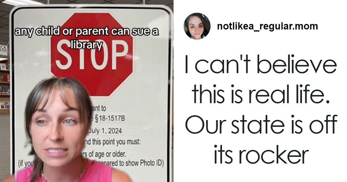 “My Heart Broke”: Mom Has Her Kids Barred From Entering Library Due To New Bill